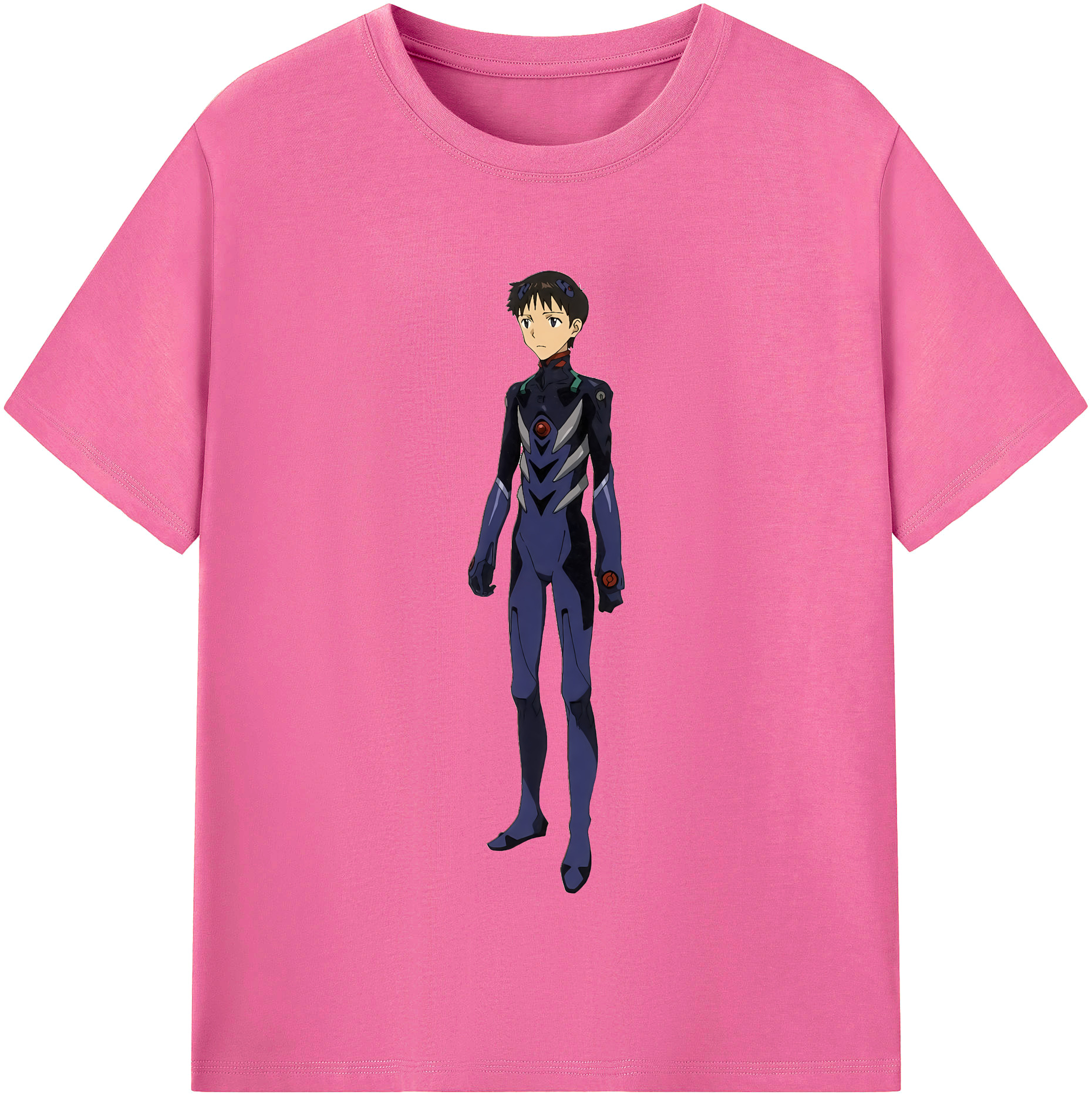 （画像用） EVA 新世紀エヴァンゲリオン レディースカジュアルプリントTシャツ（綿100％）